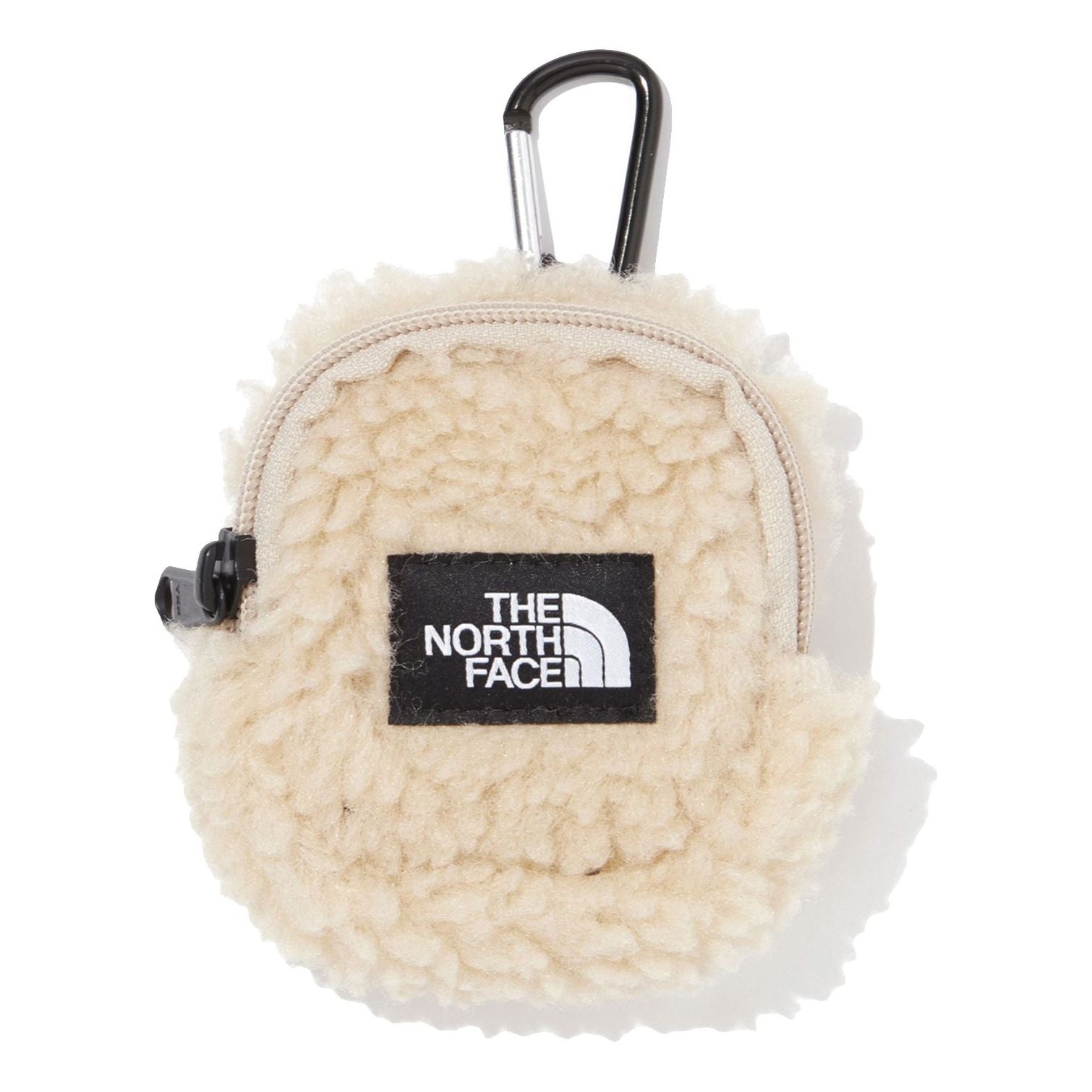 THE NORTH FACE Fleece Pouch Round Mini Bag 'Beige' NN2PM63B - main-square_d5e78c2e-50aa-4068-bef5-d03b86d8ef67