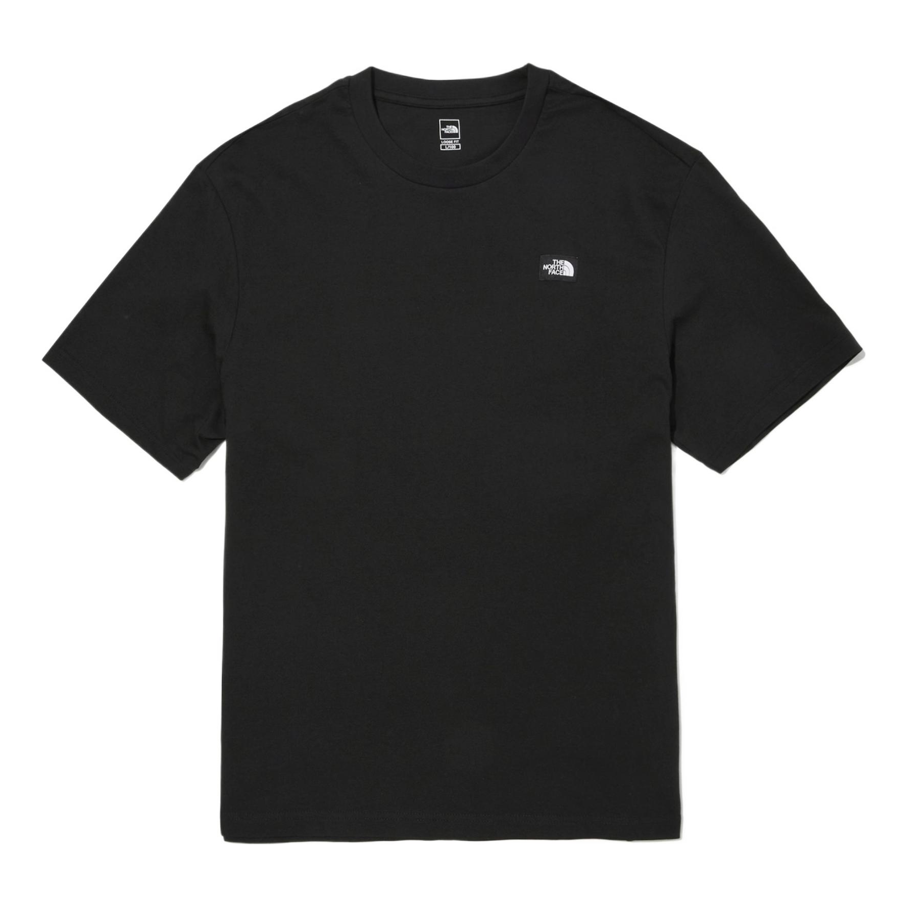THE NORTH FACE Cotton Overfit T-Shirt 'Black' NT7UN45A - main-square_d64ac590-91b8-42d4-83d1-96899b3f0a27