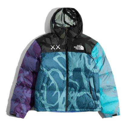 THE NORTH FACE x KAWS Retro 1996 Nuptse Jacket 'Monterey Blue' NF0A7WLU-75S - main-square_d70fd87c-e147-4c36-9834-7fc9cf22abe8