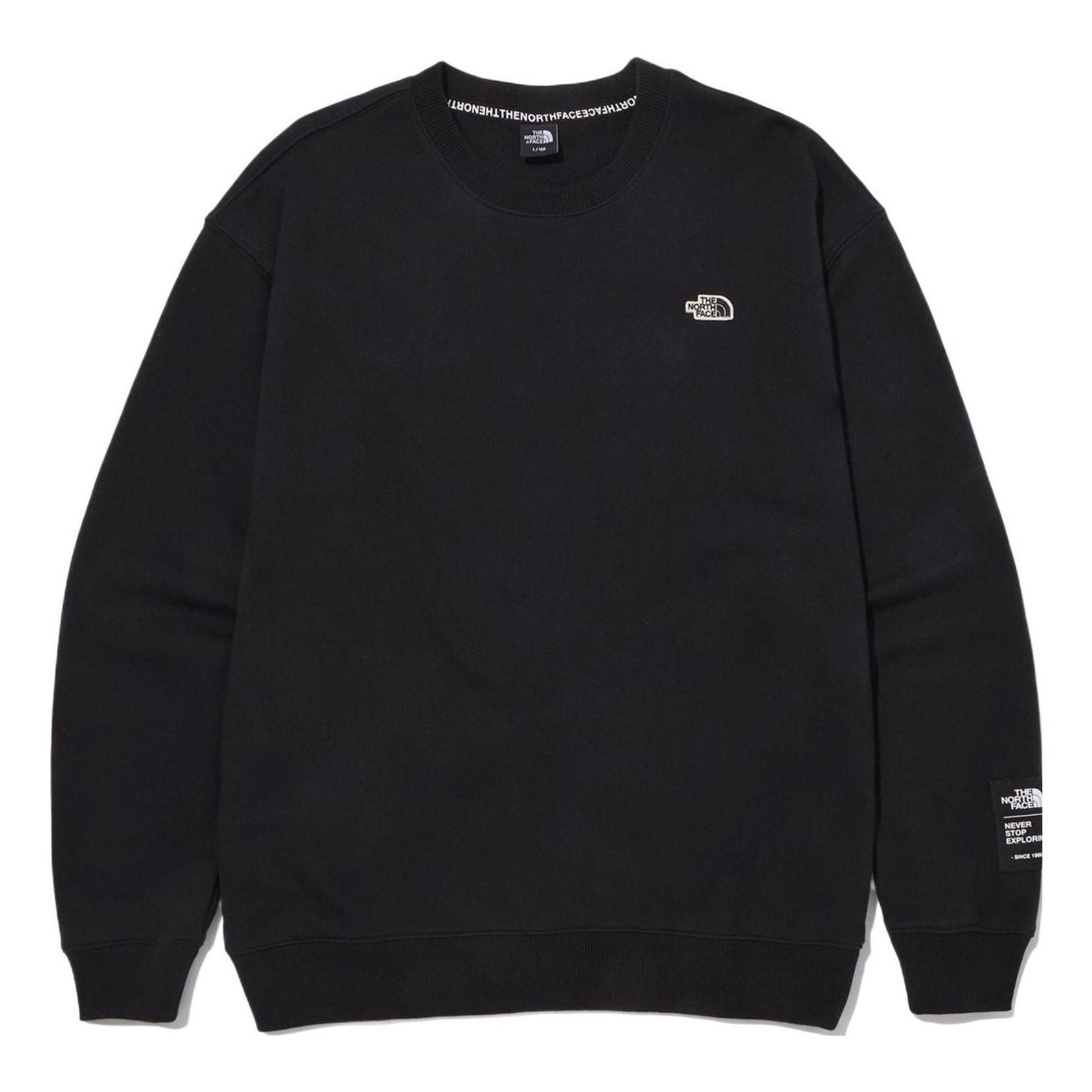 THE NORTH FACE Essential SS22 Logo Sweater 'Black' NM5MN00A - main-square_e17605f1-1dbb-4195-98d0-df52e843e510