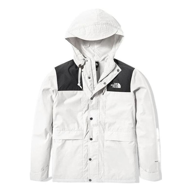 THE NORTH FACE Logo Mountain Windbreaker Jacket 'White' NF0A81NO-FN4 - main-square_fc4dea6a-a0b5-4acd-9ec8-8819f57f4cdf