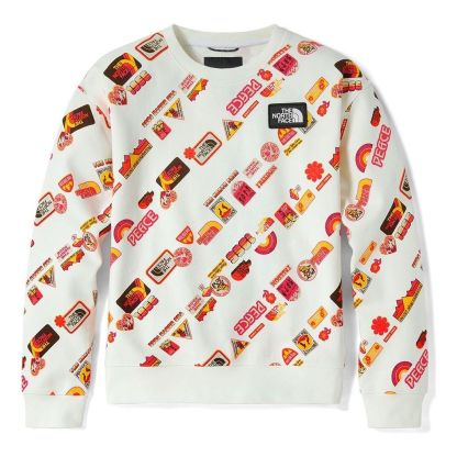 (WMNS) THE NORTH FACE Vanlife Logo Sweater 'White' NF0A5JW9-11P - main-square_fe15a57f-e418-4581-ac2e-324fe387002e
