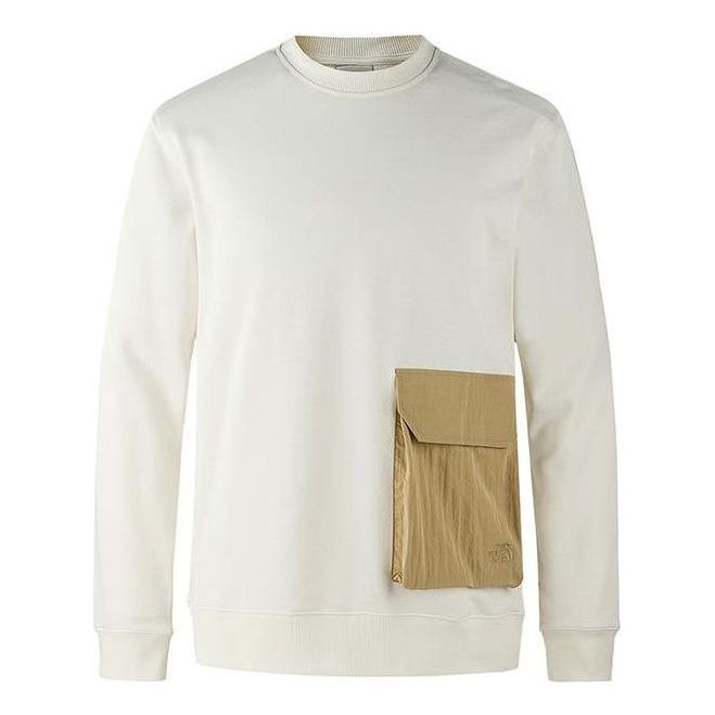 THE NORTH FACE Hybrid Pocket Crew Sweater 'Beige' NF0A87UT-QLI - main-square_fe27ae95-563a-472f-b1d2-6958736a4ba1