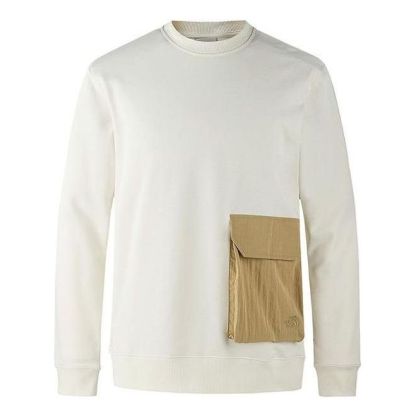 THE NORTH FACE Hybrid Pocket Crew Sweater 'Beige' NF0A87UT-QLI - main-square_fe27ae95-563a-472f-b1d2-6958736a4ba1