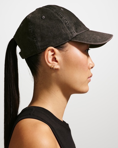 나이키 클럽 언스트럭처 데님 캡 - 앤트러사이트/화이트