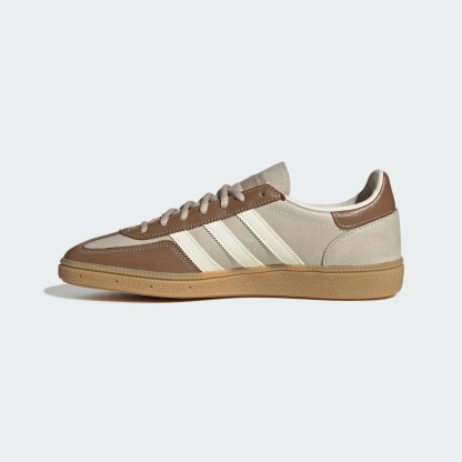핸드볼 스페지알 - Khaki Three / Cream White / Brown Desert - KJ7418 - Side Medial Center View