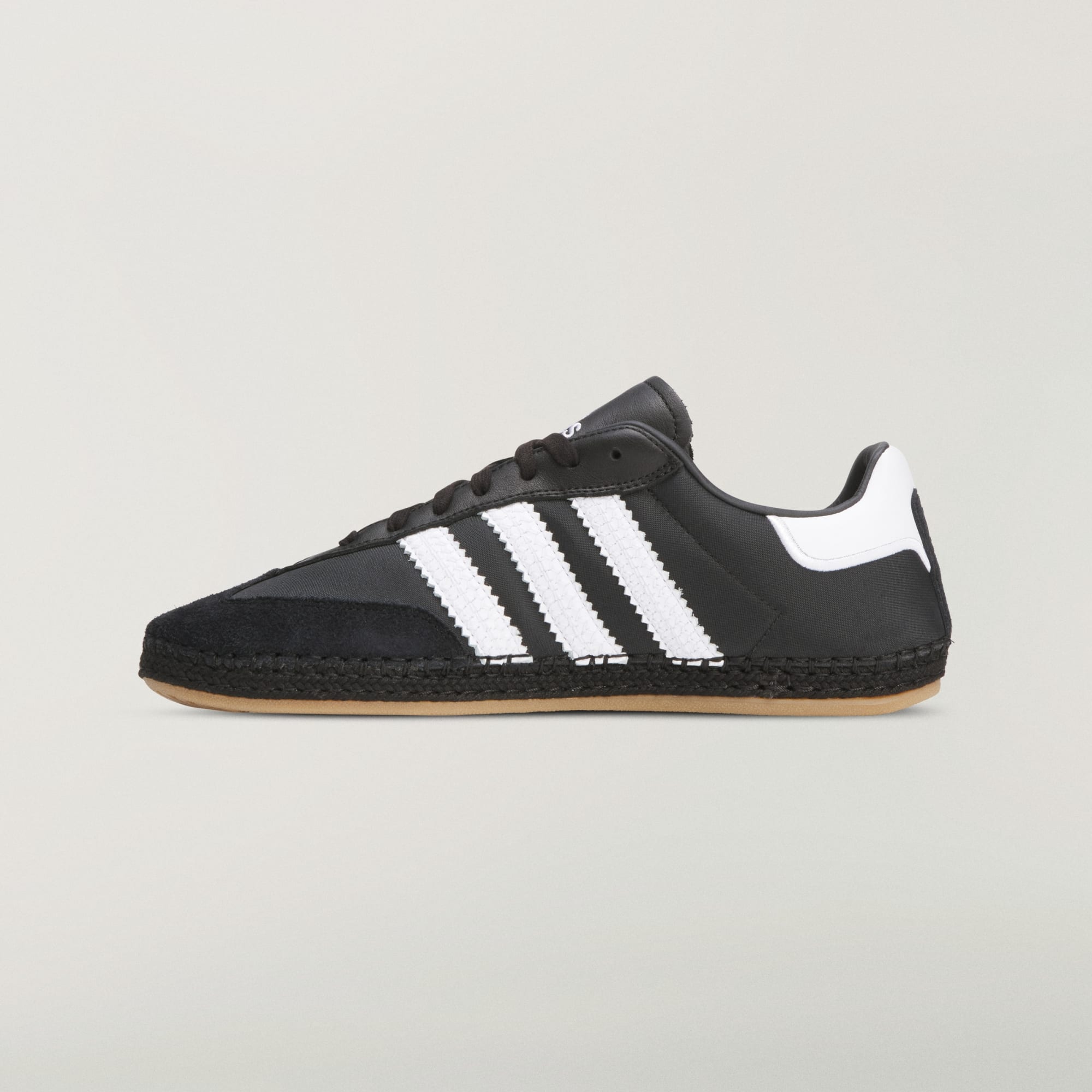 CLOT SAMBA ESPADRILLE BY EDC - Core Black / Cloud White / Core Black