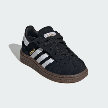 핸드볼 스페지알 컴포트 클로저 EL - Core Black / Cloud White / Gum - JI2898 - Front Lateral Top View