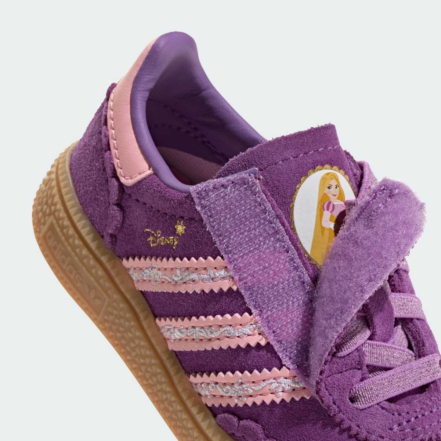 아디다스 디즈니 프린세스 핸드볼 스페지알 컴포트 클로저 EL - Purple / Pink / Gum - KK4760 - Detail View 3