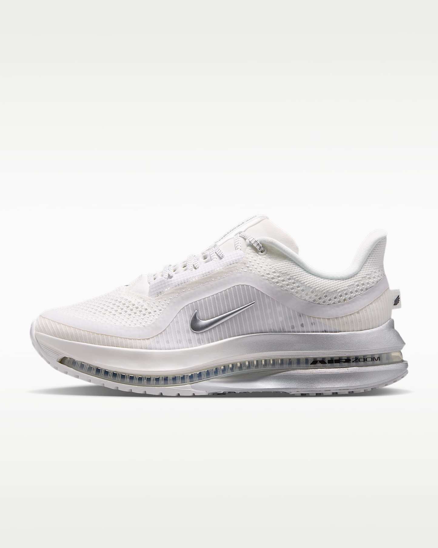 나이키 페가수스 프리미엄 여성 로드 러닝화 - 서밋 화이트/그레이 포그/블랙/메탈릭 실버