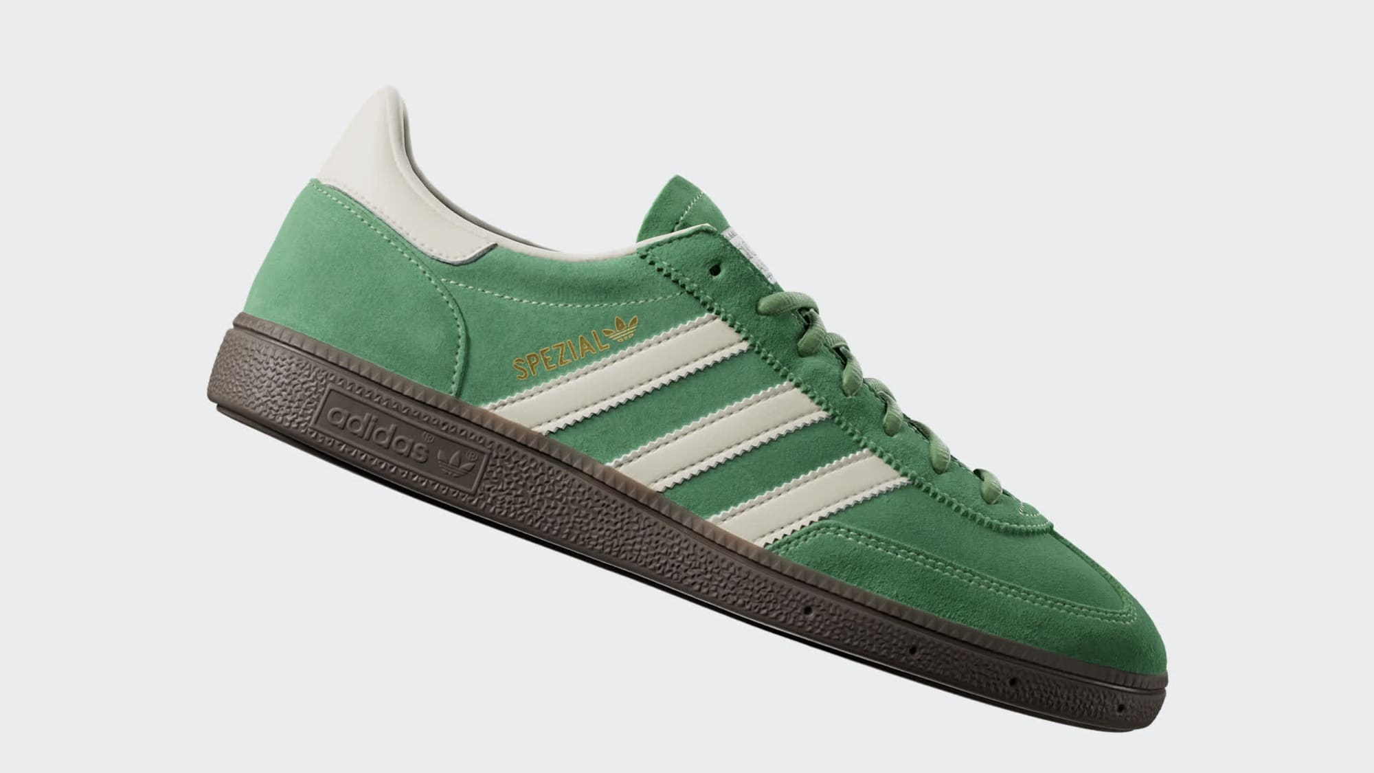 Handball Spezial Ayakkabı - Preloved Green / Cream White / Crystal White - IG6192 - Görsel 11