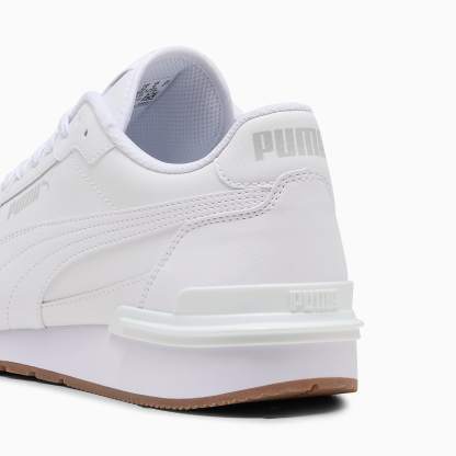 ST Runner v4 UNISEX Ayakkabı - PUMA White-Glacial Gray-Gum - 399068_13 - Görsel 3