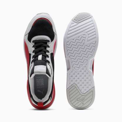 X-Ray 4 LIGHT UNISEX Ayakkabı - PUMA Black-Red Rhythm-Glacial Gray - 407361_04 - Görsel 4