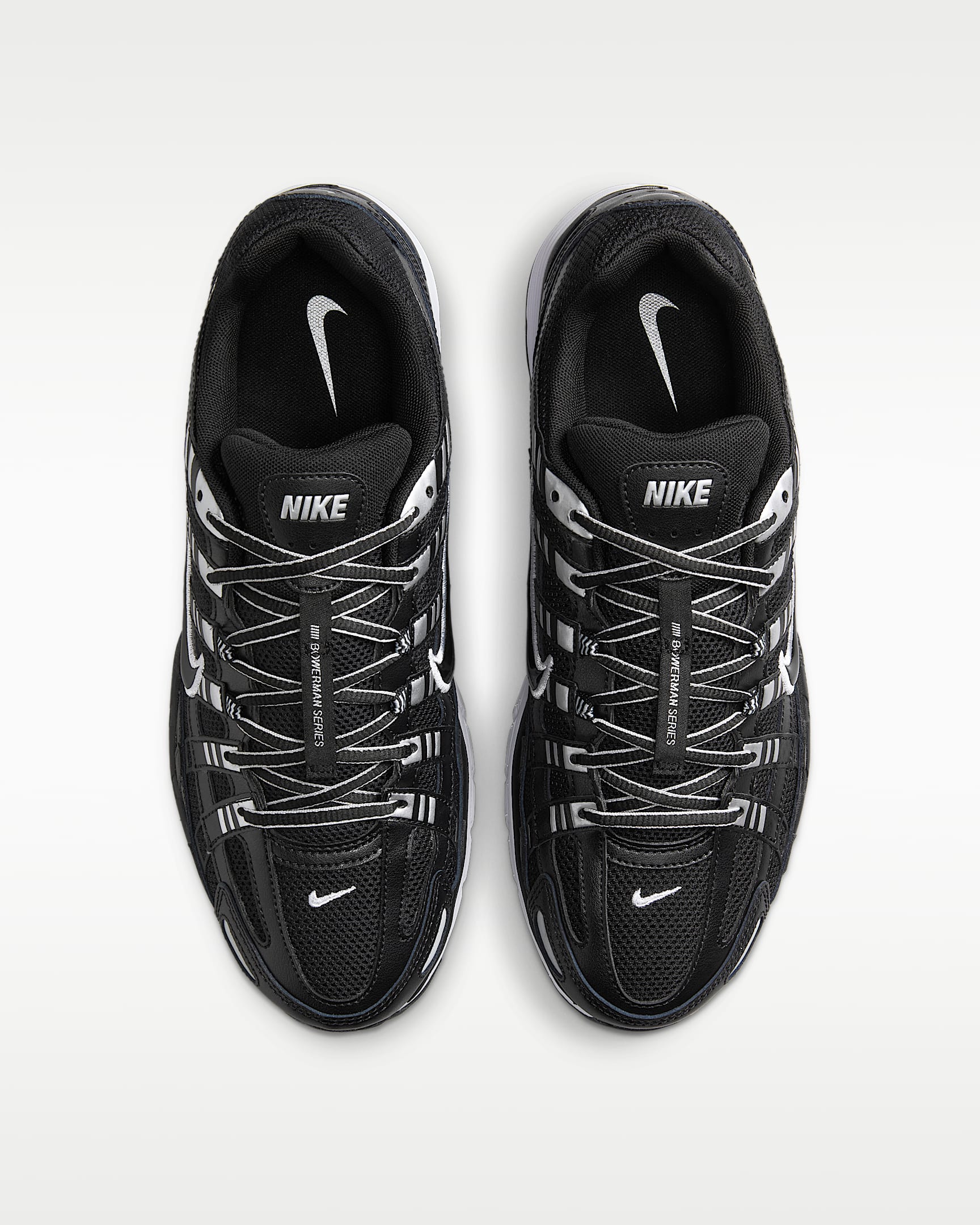 Nike P-6000 Ayakkabı - Siyah/Beyaz/Metallic Silver/Siyah