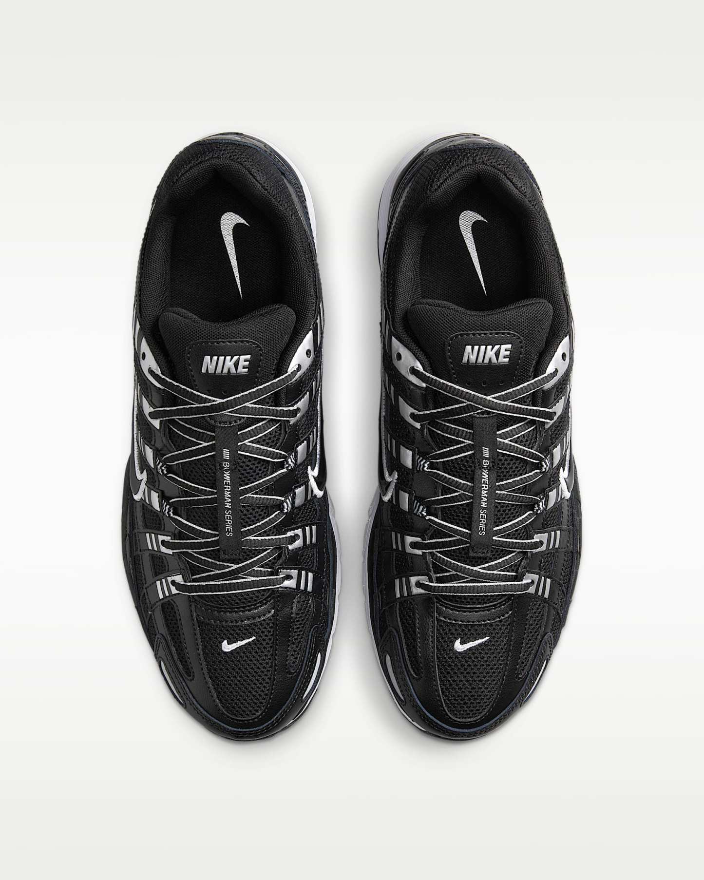 Nike P-6000 Ayakkabı - Siyah/Beyaz/Metallic Silver/Siyah