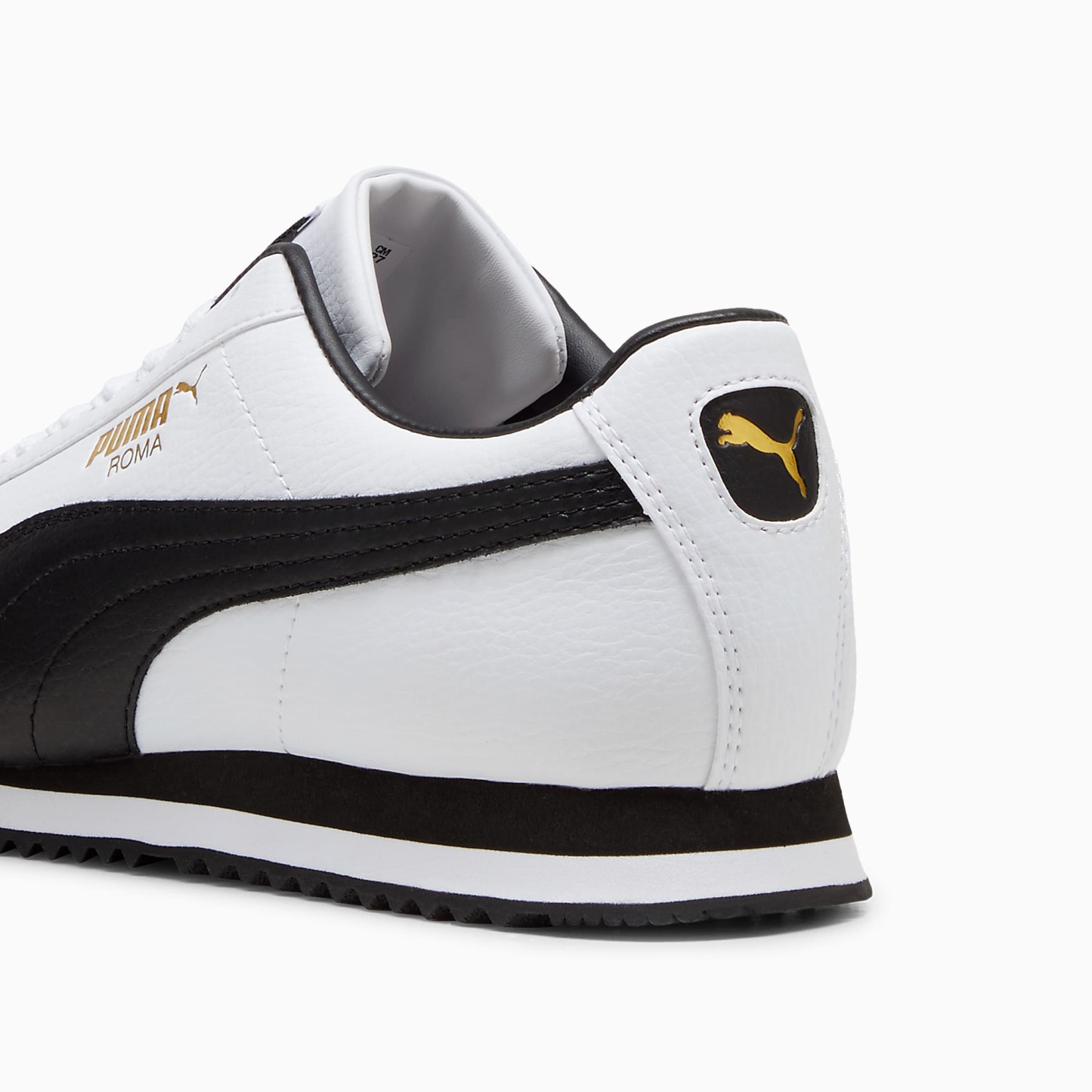 Roma 24 UNISEX Ayakkabı - Puma White-Puma Black-Puma Team Gold - 396868_01 - Görsel 3