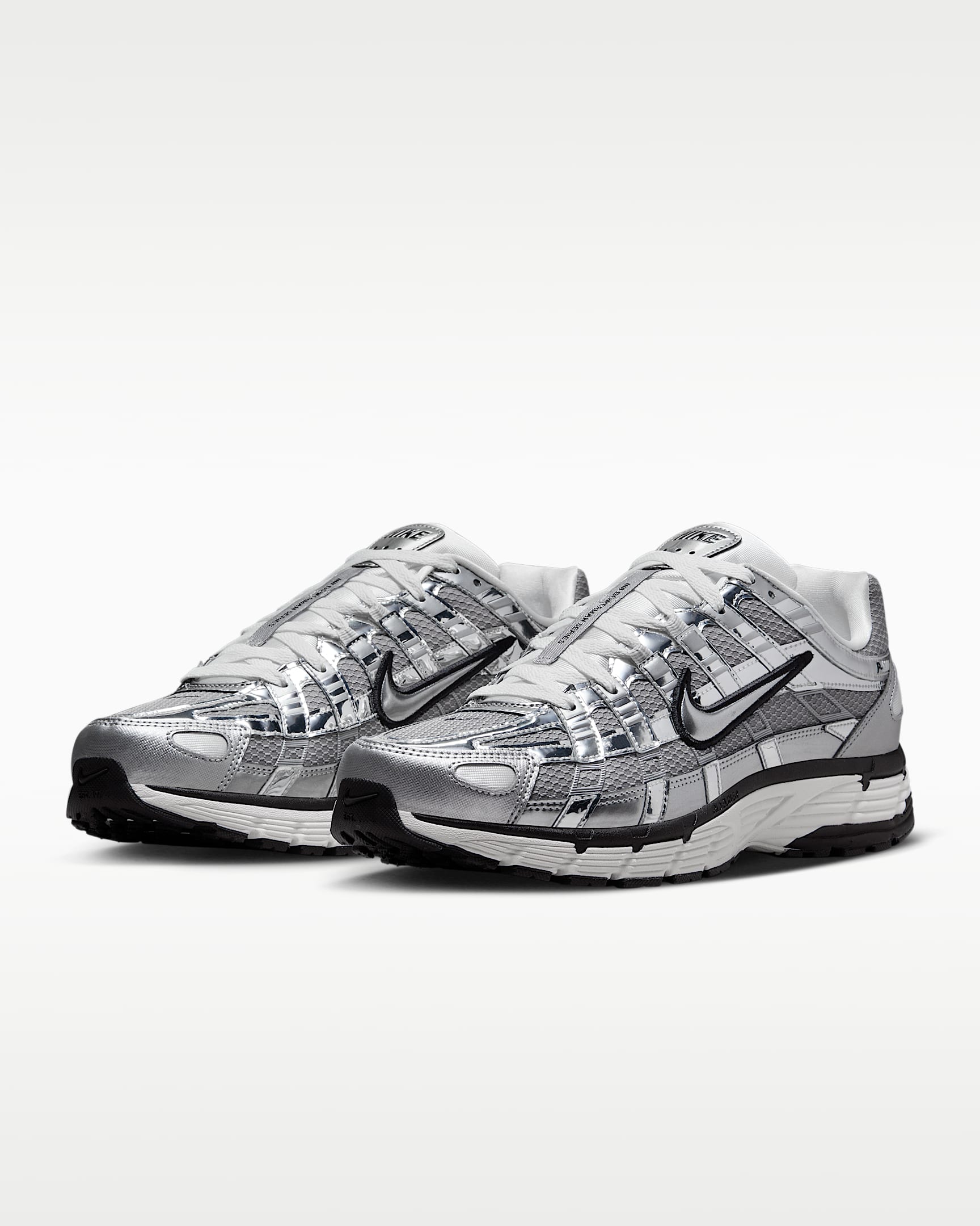 Nike P-6000 Ayakkabı - Metallic Silver/Sail/Siyah/Metallic Silver