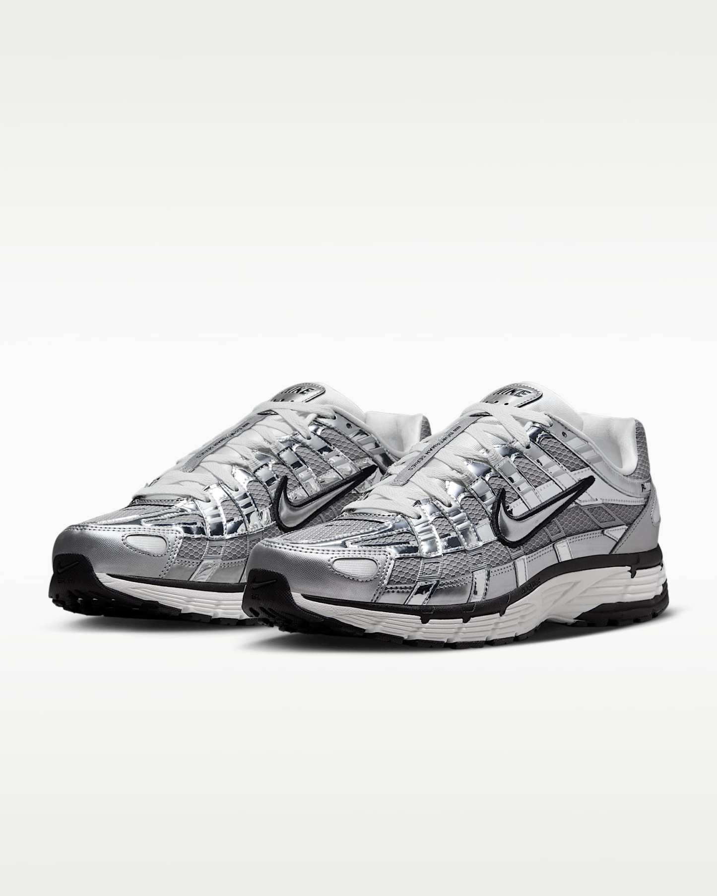 Nike P-6000 Ayakkabı - Metallic Silver/Sail/Siyah/Metallic Silver