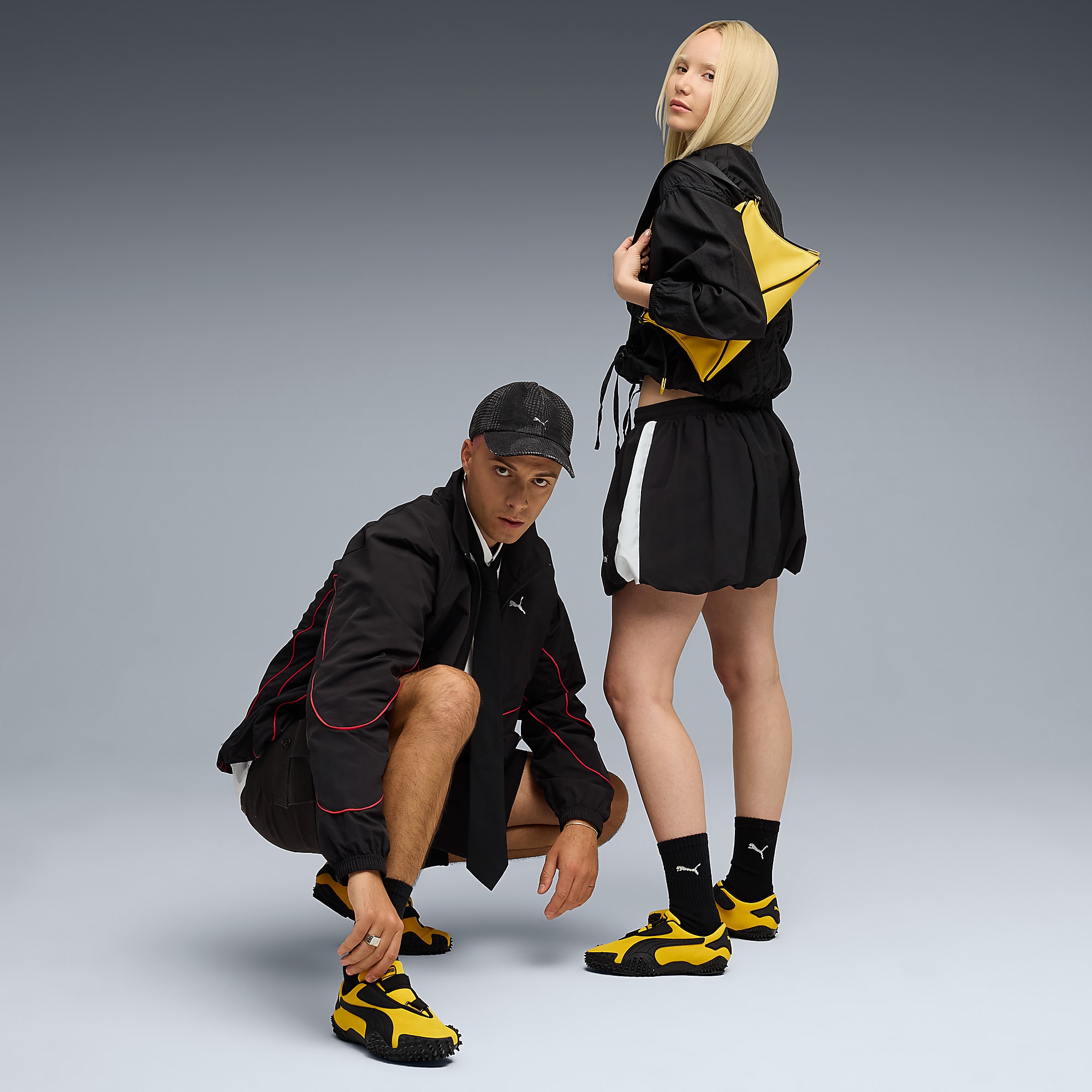 Mostro OG PRIME UNISEX Ayakkabı - Pelé Yellow-PUMA Black - 403206_15 - Görsel 3