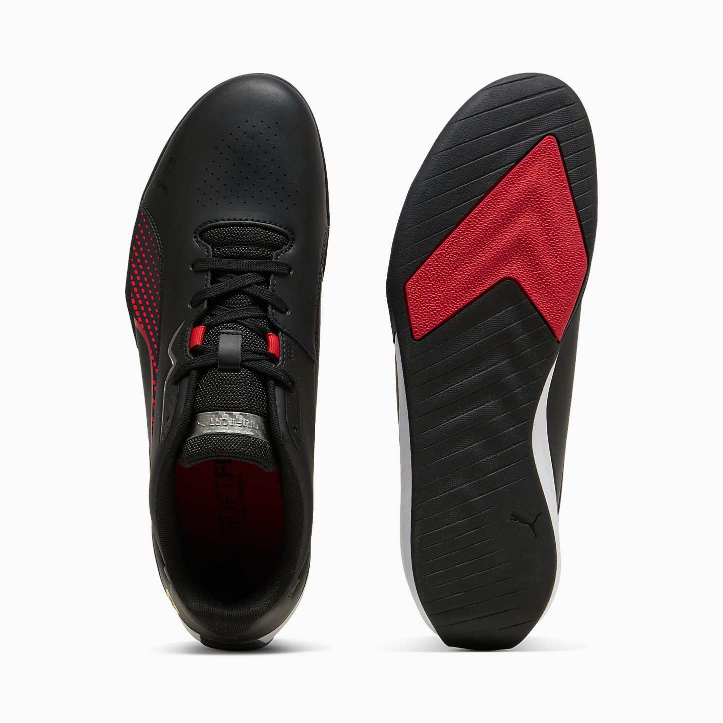 SCUDERIA FERRARI DRIFT Cat 11 UNISEX Ayakkabı - Puma Black-Rosso Corsa - 309131_03 - Görsel 4