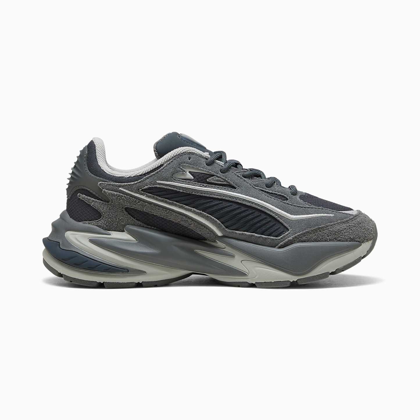 RS Surge HAIRY Suede UNISEX Ayakkabı - Strong Gray-Cool Dark Gray - 404327_05 - Görsel 5