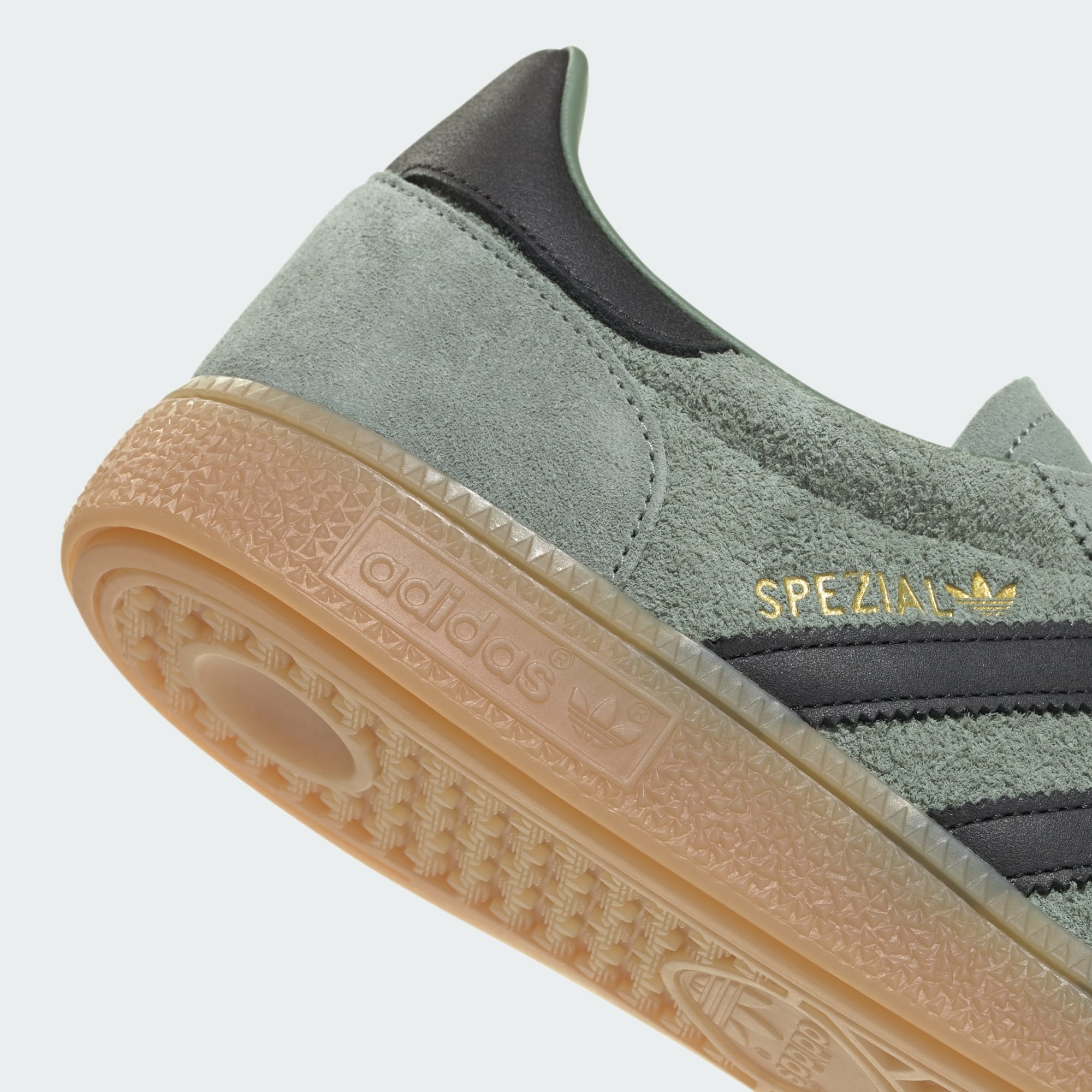 HANDBALL SPEZIAL AYAKKABI - Silver Green / Core Black / Gum - IH6507 - Görsel 8