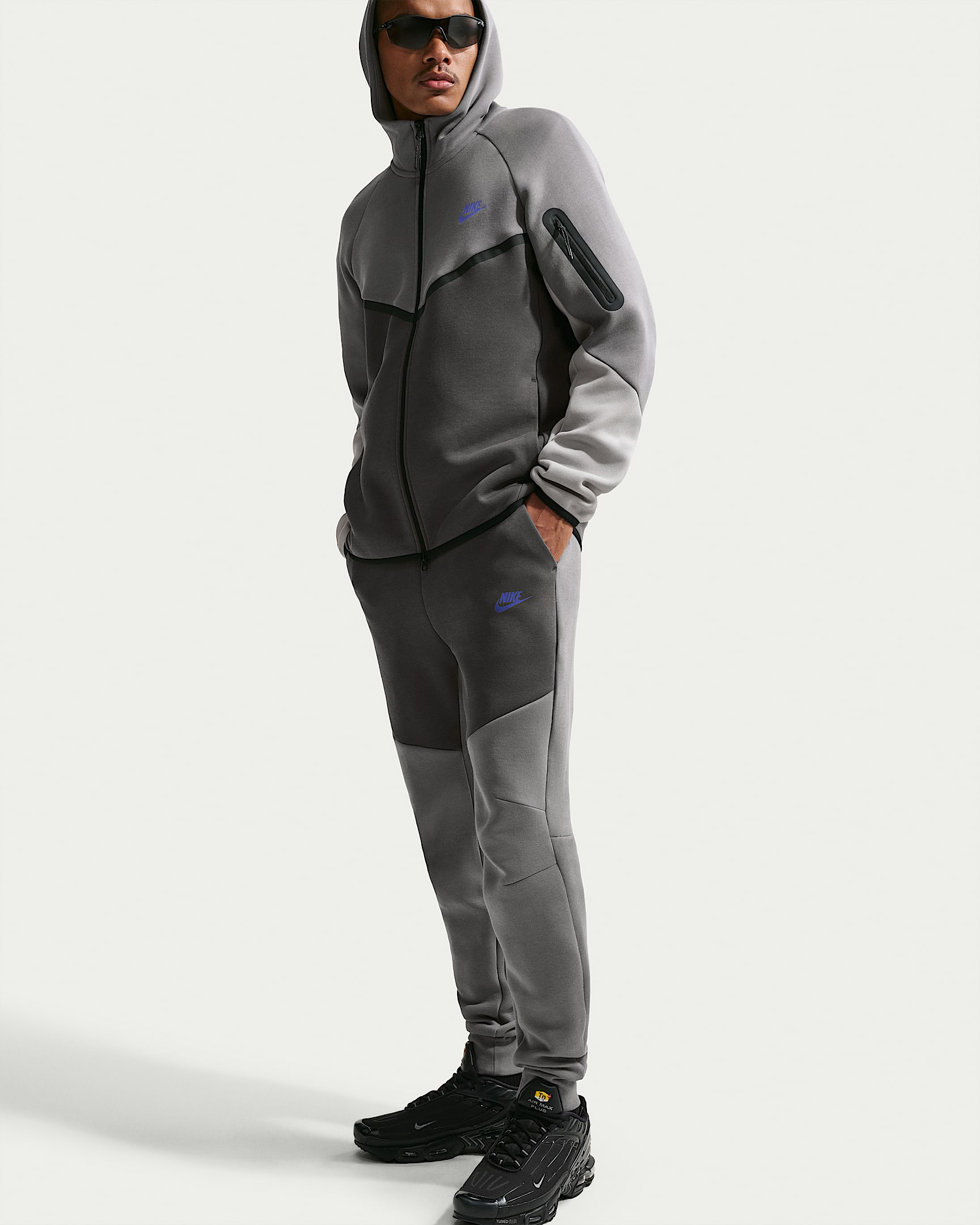 Nike Tech Fleece Erkek Jogger'ı - Pencil Point/Medium Ash/Sapphire