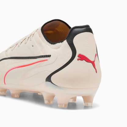 KING 20 ULTIMATE FG/AG UNISEX Krampon - Sugared Almond-PUMA Black-Ultra Red - 109345_01 - Görsel 5