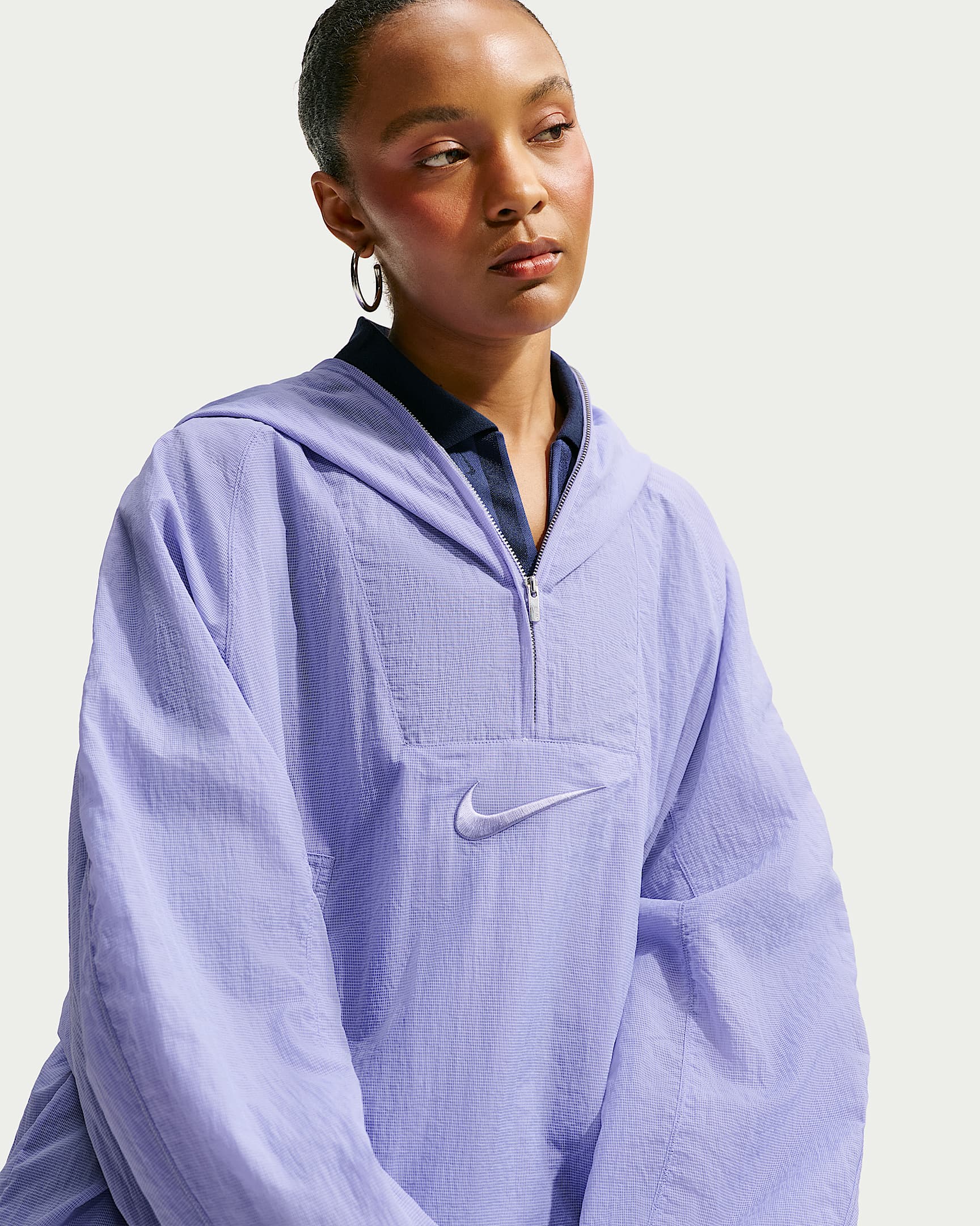 Nike Runway Kadın Hafif Ceket - Lilac Ice