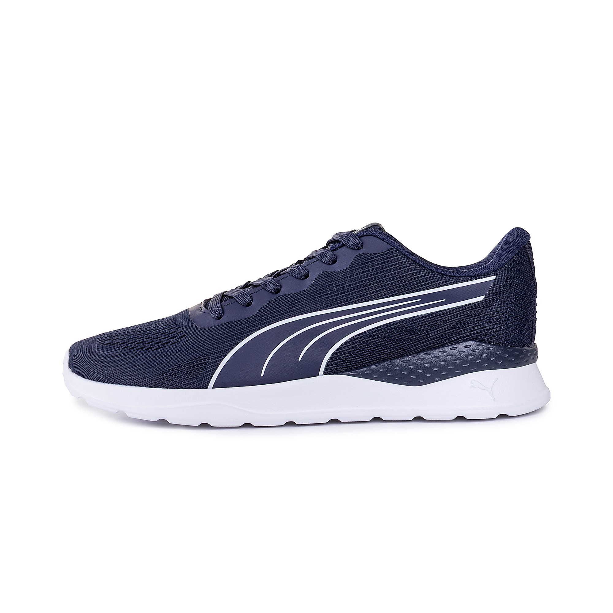 LITE Runner UNISEX Ayakkabı - PUMA Navy-PUMA White - 408533_04 - Görsel 1