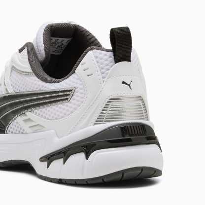 MILENIO Tech 2000 UNISEX Ayakkabı - Puma White-Puma Black-Puma Silver - 402625_12 - Görsel 3