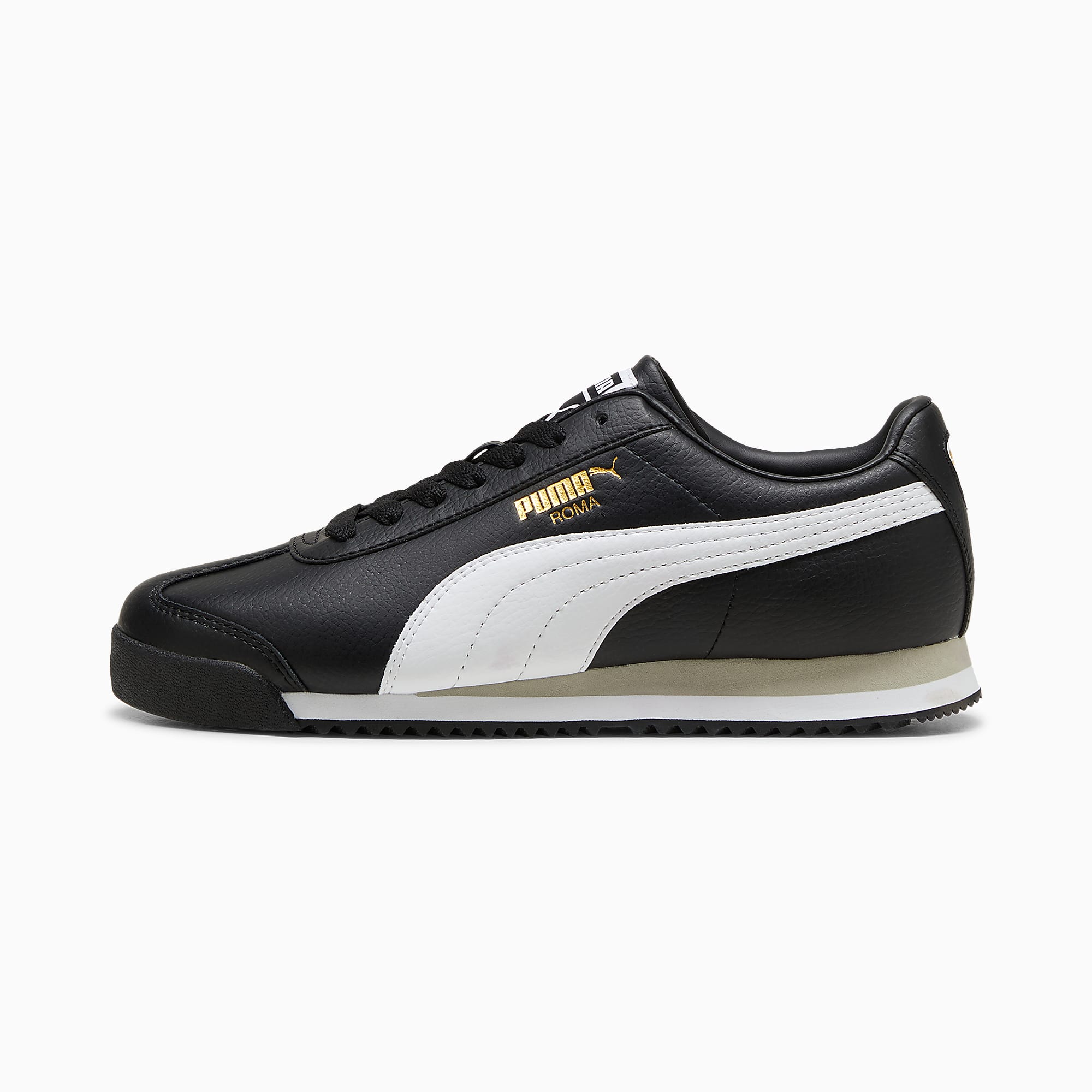 Roma 24 UNISEX Ayakkabı - PUMA Black-PUMA White-Smokey Gray - 396868_02 - Görsel 1