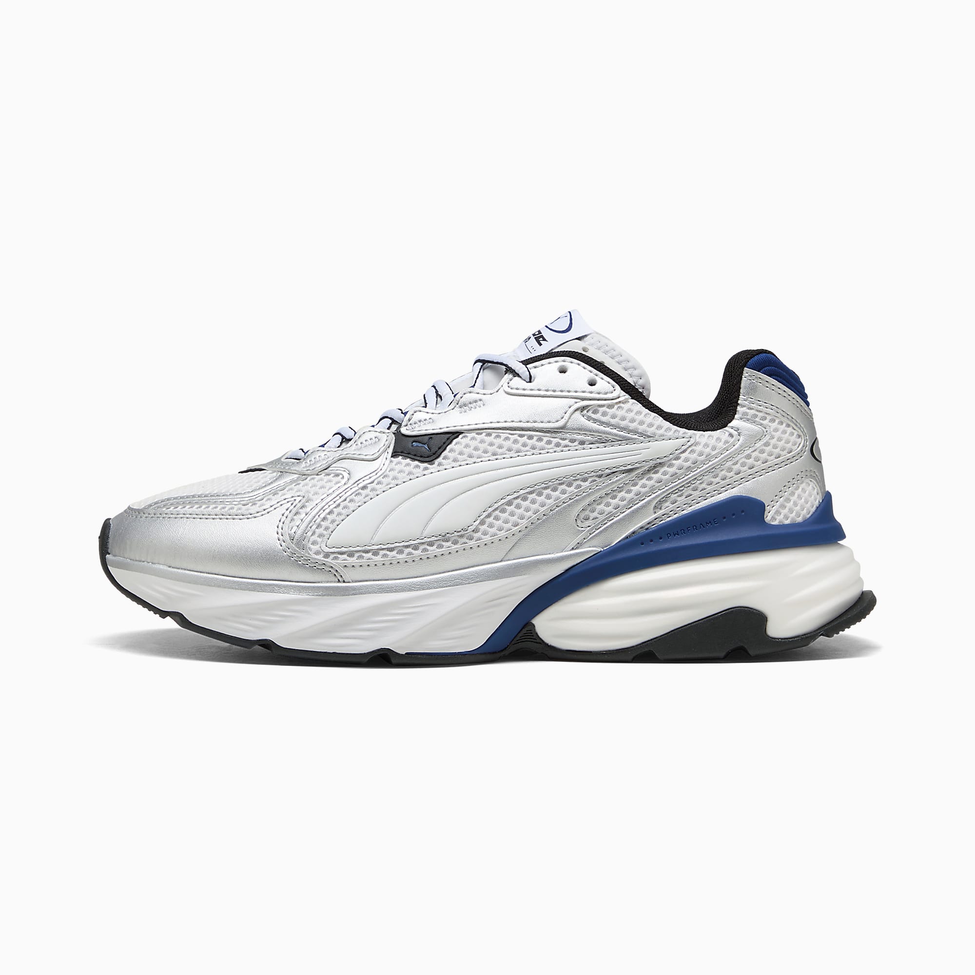 PUMA Fade UNISEX Ayakkabı - PUMA Silver-PUMA White-Blue Jewel - 406203_08 - Görsel 1