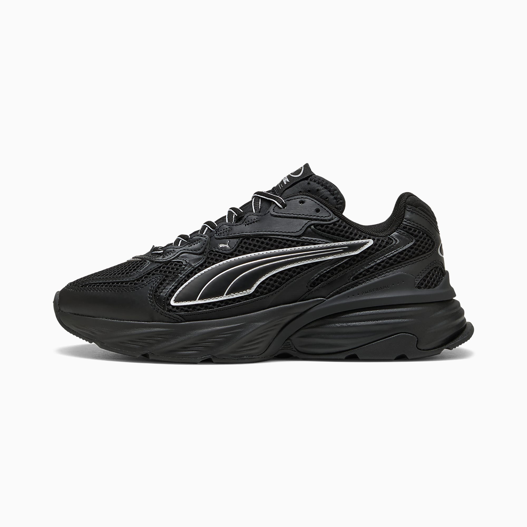 PUMA Fade UNISEX Ayakkabı - Puma Black-Puma Silver - 406203_05 - Görsel 1