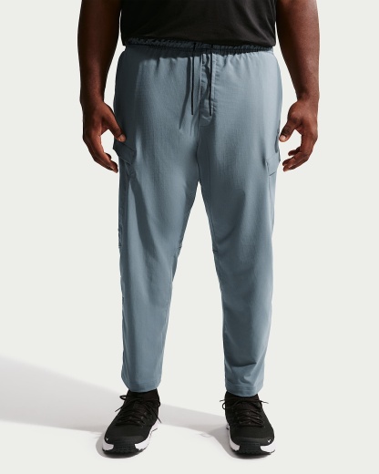 Nike Unlimited Dri-FIT Çok Yönlü Erkek Kargo Eşofman Altı - Smoke Grey/Siyah/Smoke Grey