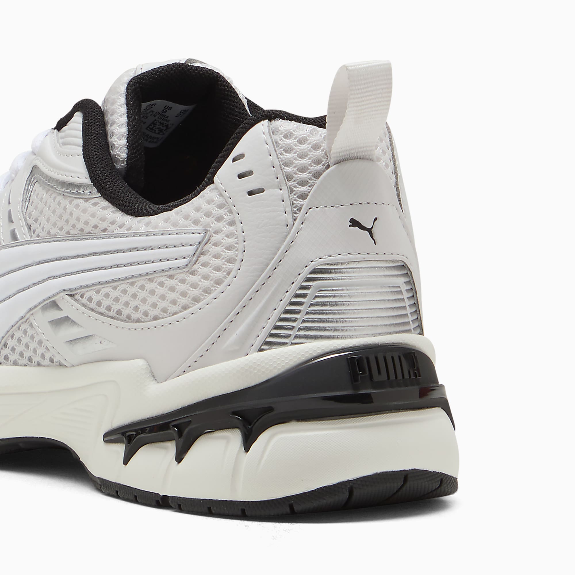 MILENIO Tech 2000 UNISEX Ayakkabı - Feather Gray-PUMA White-PUMA Silver - 402625_15 - Görsel 3