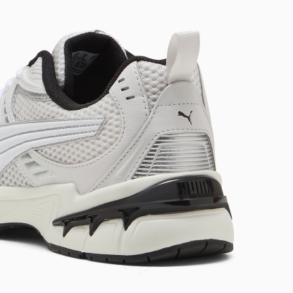 MILENIO Tech 2000 UNISEX Ayakkabı - Feather Gray-PUMA White-PUMA Silver - 402625_15 - Görsel 3