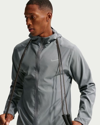 Nike Form Dri-FIT Kapüşonlu Çok Yönlü Erkek Ceketi - Smoke Grey