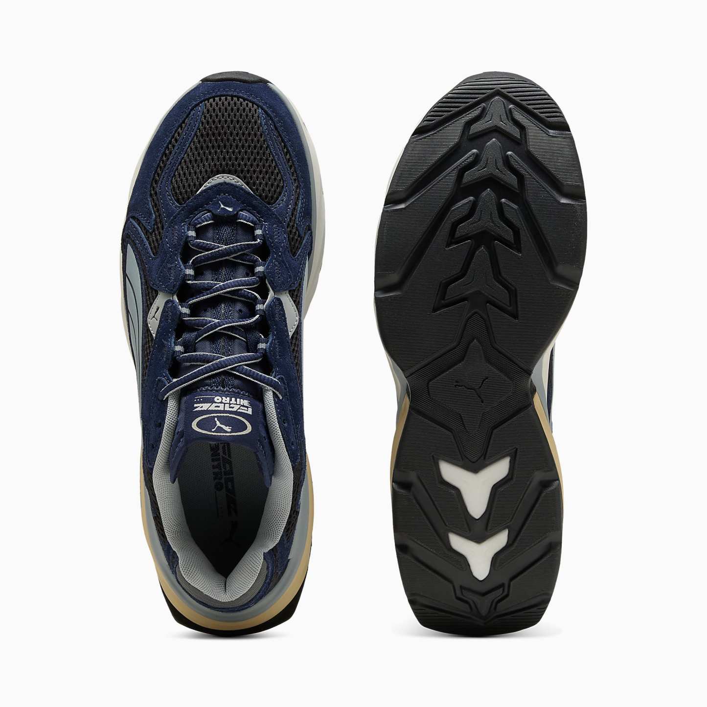 PUMA Fade UNISEX Ayakkabı - PUMA Navy-PUMA Black-Cool Mid Gray - 406202_02 - Görsel 6