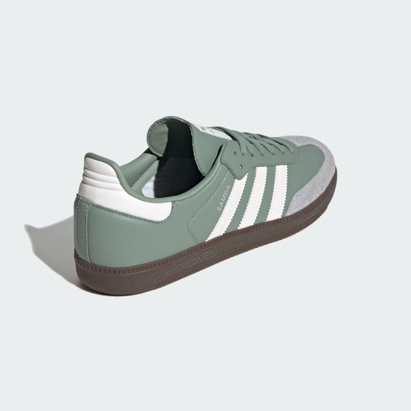 Samba OG Shoes - Silver Green / Chalk White / Gum - JI1866 - Görsel 5