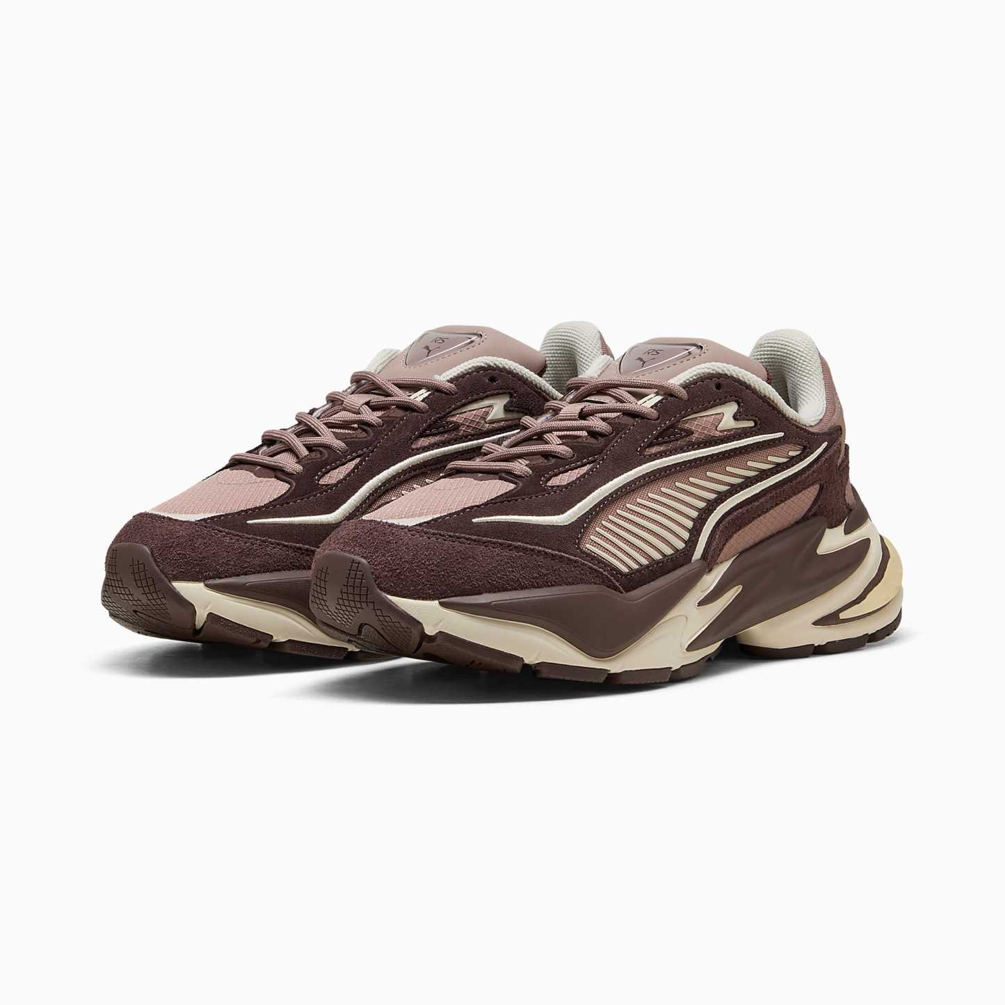 RS Surge HAIRY Suede UNISEX Ayakkabı - Sandstone-Chocolate Brown - 404327_06 - Görsel 2