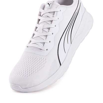 LITE Runner UNISEX Ayakkabı - Puma White-Puma White - 408533_03 - Görsel 6