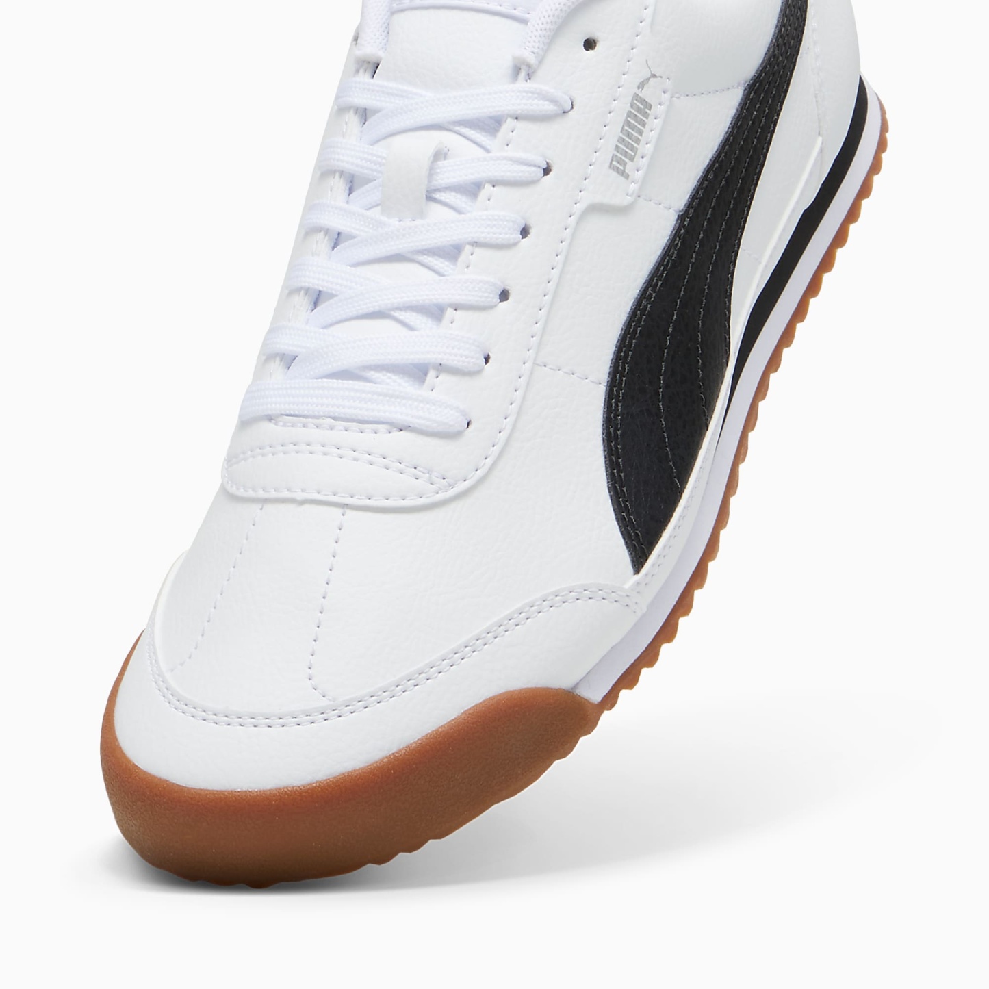 PUMA TURINO II Unisex Spor Ayakkabı - PUMA White-PUMA Black-Cool Light Gray - 397452_02 - Görsel 8