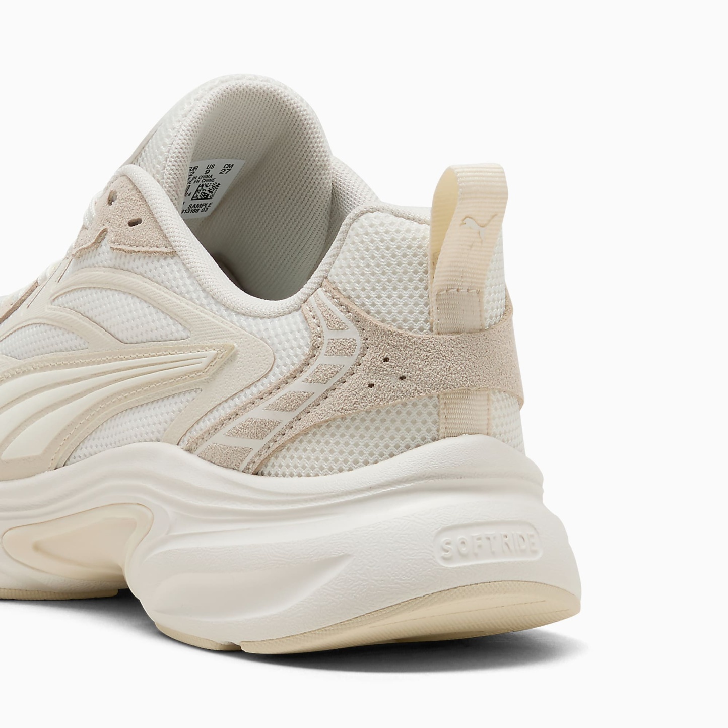 SOFTRIDE Escalate UNISEX Ayakkabı - Warm White-Alpine Snow-PUMA White - 313168_03 - Görsel 3