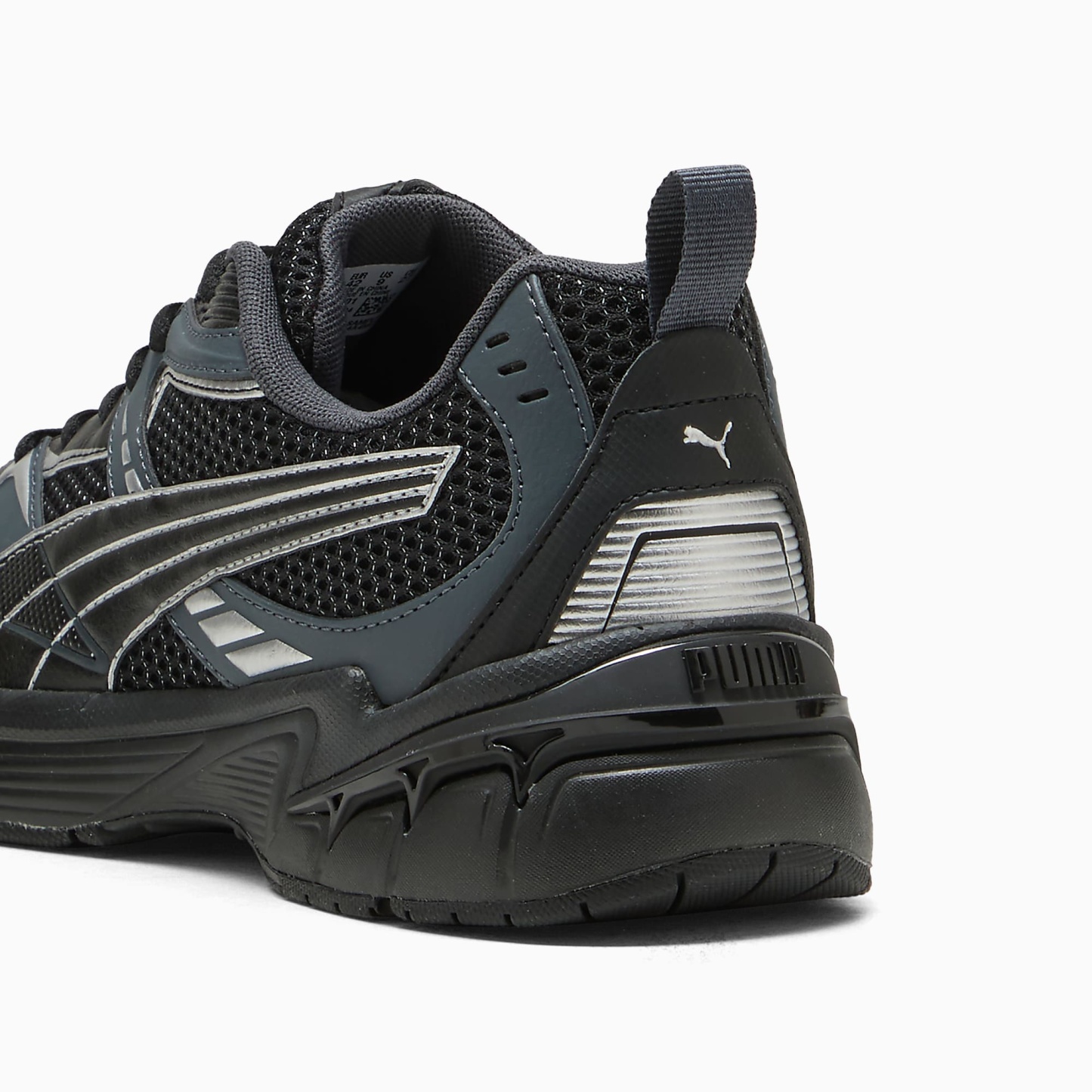 MILENIO Tech 2000 UNISEX Ayakkabı - PUMA Black-Strong Gray-PUMA Silver - 404914_01 - Görsel 3