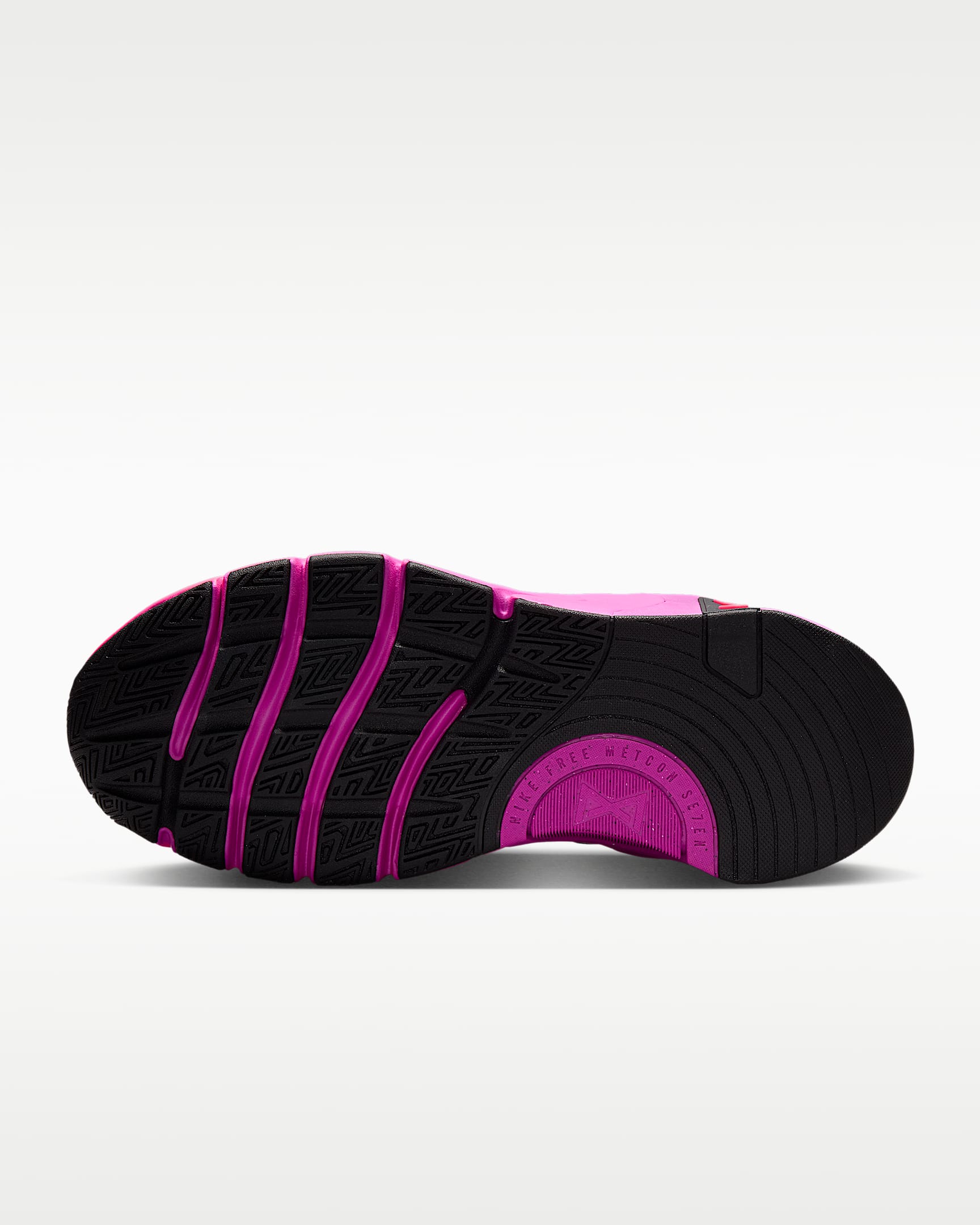 Nike Free Metcon 7 Kadın Antrenman Ayakkabısı - Siyah/Hyper Pink/Metallic Cool Grey/Fuchsia Blast