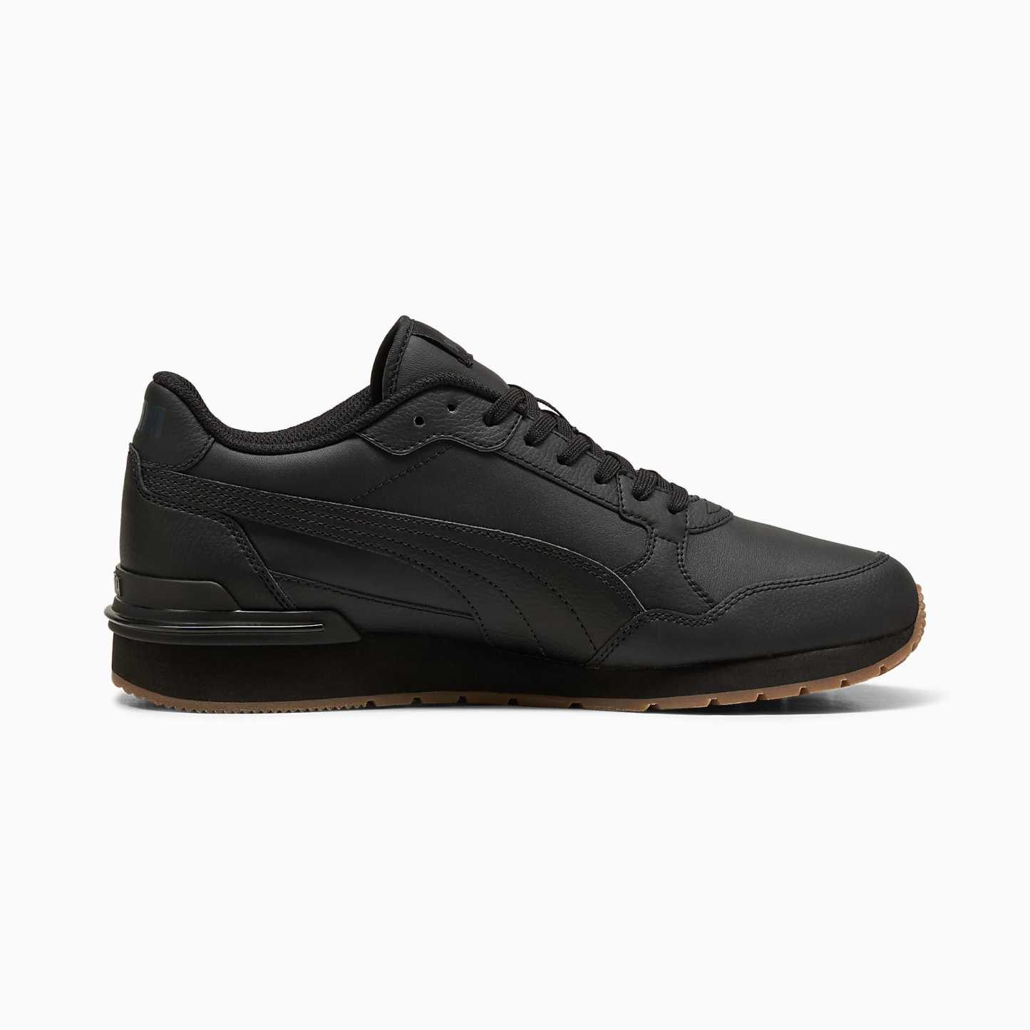 ST Runner v4 UNISEX Ayakkabı - PUMA Black-Strong Gray-Gum - 399068_12 - Görsel 5
