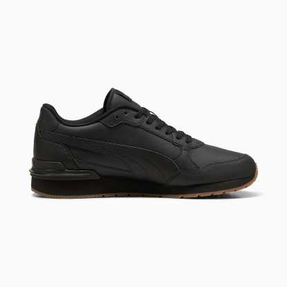ST Runner v4 UNISEX Ayakkabı - PUMA Black-Strong Gray-Gum - 399068_12 - Görsel 5