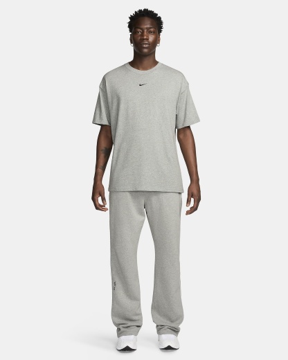 NOCTA NOCTA Fleece CS Açık Paçalı Eşofman Altı - Dark Grey Heather/Matte Silver/Siyah