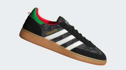 Handball Spezial Ayakkabı - Core Black / Core White / Green - HQ7261 - Görsel 10